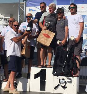 Peter and Rob O&#039;Leary (right) were second overall in the Star class Eastern Hemisphere Championships in Viareggio