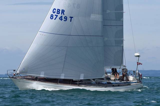 With the Rolex Fastnet Race 2017 fleet finally in open water between Land’s End and southwest Ireland, Paul Kavanagh’s classic Swan 44 Pomeroy Swan is doing best of the Irish at fourth overall.