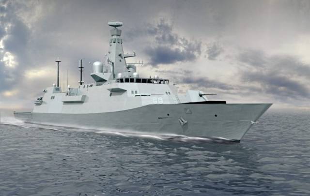 The UK's Royal Navy's newest 'City' class / Type 26 frigate which has been described as a Global Combat Ship will be called HMS Belfast. The original HMS Belfast a battle cruiser that took part in the Normandy beaches in 1944 has since for many years served as a visitor attraction on the Thames, London. 