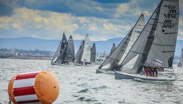 The 2017 SB20 Nationals are being held in Howth Yacht Club