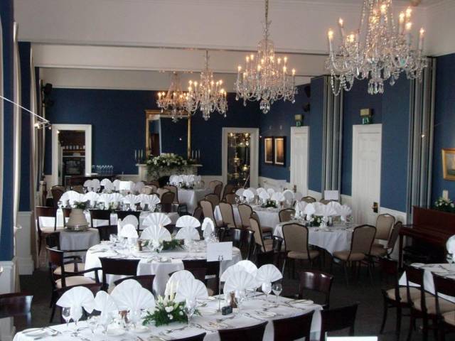 The National Yacht Club dining room - where non-members face a 10% rise in prices to sustain the club for the future