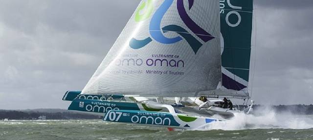 Damian Foxall will be aboard Oman Sail for June's Round Ireland Race. Musandam – OmanSail holds the record for a circumnavigation of Ireland under sail