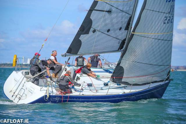 Best DBSC one design – Chris Johnston's Beneteau 31.7 Prospect from the National Yacht Club