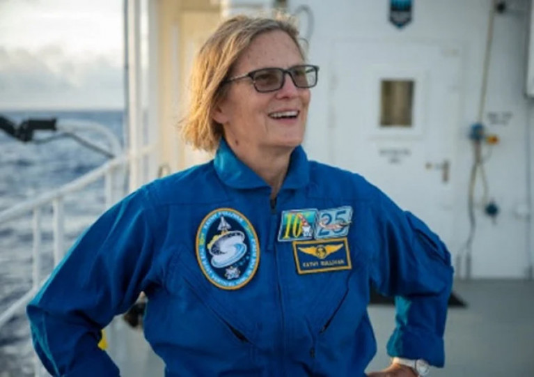 Pioneering astronaut - and now deep-sea explorer - Kathy Sullivan