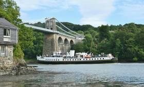 UK Heritage excursion vessel, Balmoral began today coastal cruises that include calls to locations along the north Wales coast between Anglesey and Liverpool.