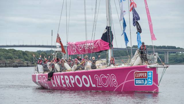 Full House In Derry-Londonderry As Liverpool 2018 Completes Clipper Race Arrivals