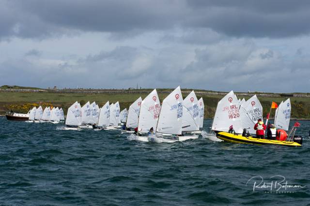 Optimist racing in Cork Harbour. Scroll down for photo gallery