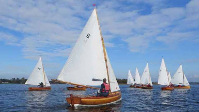 Water Wags on Lough Boderg. There was a strong turnout of 22 for Wednesday's race in Dun Laoghaire Harbour