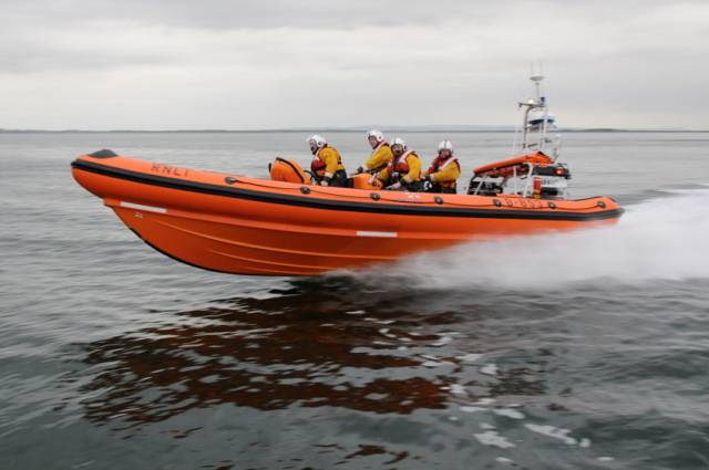 Galway Lifeboat Rescues Man After Dinghy Capsizes