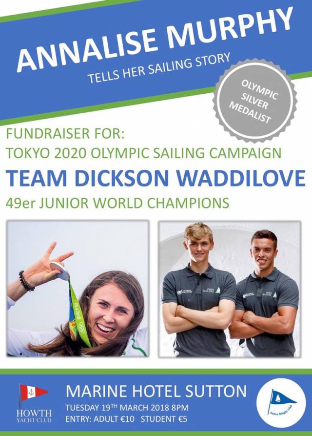 Annalise Murphy to Headline Fundraiser for Afloat.ie Sailors of the Year Dickson & Waddilove