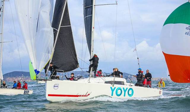 The Jeanneau Sunfast 3600 Yoyo will compete in June's Royal St. George Yacht Club event on Dublin Bay