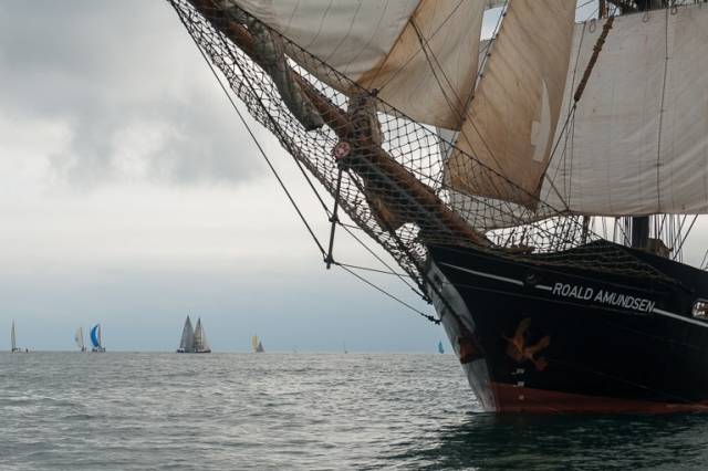 The tall ship 'Roald Amundsen' from Cologne arrived in to Cork Harbour this afternoon. Scroll down for photo gallery