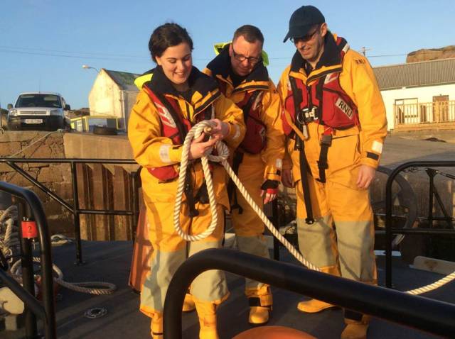 Arranmore RNLI’s three new lifeboat recruits