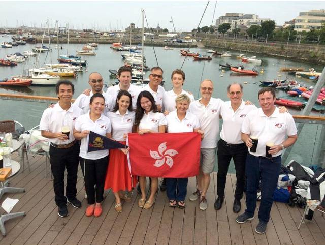 The HK team at the welcome reception in the DMYC