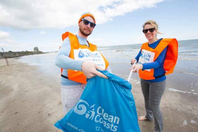 This year's beach clean removed over 32 tonnes of marine litter from our coastline