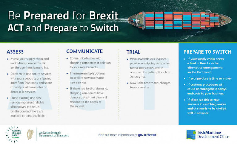 IMDO To Marine Transport: ‘ACT Now &amp; Prepare to Switch’ Before Brexit