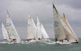 An offshore race starts on Dublin Bay. Offshore body ISORA has changed its &#039;No Pro&#039; rule for the 2017 season