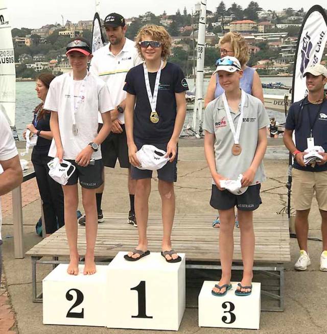 Howth's Rocco Wright Wins Sail Sydney Optimist Regatta