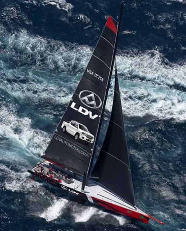 It is a wonderful forecast for the Line Honours favourite, LDV Comanche pictured above