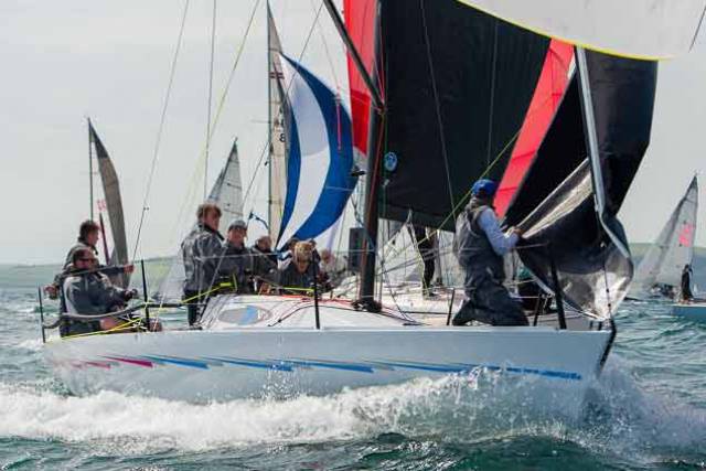 Consistent sailing for Nigel Biggs put the British team in the lead of the Half Ton Cup in Kinsale
