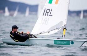 The National Yacht Club&#039;s Finn Lynch is just two points off the overall lead of the Laser fleet