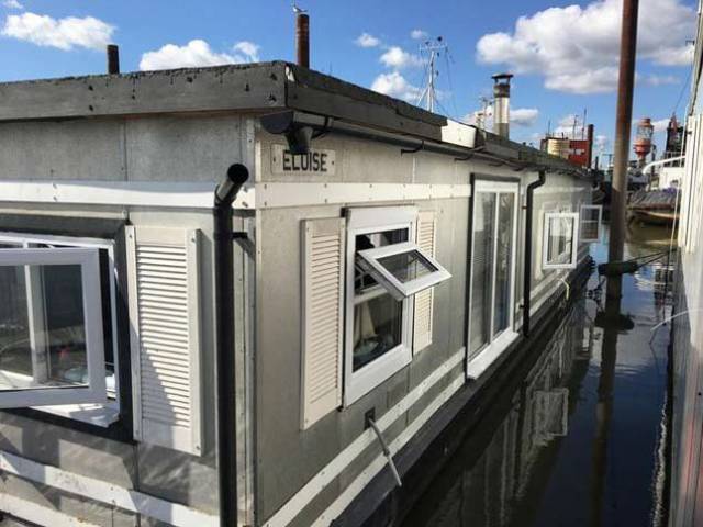 A one bedroom houseboat offering good sized accommodation and excellent headroom, such as this second–hand one pictured above, is on the market at €85,000