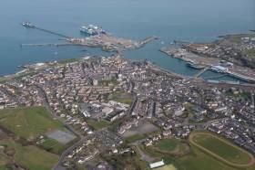 Well over 1,000 people are still employed directly in the port of Holyhead