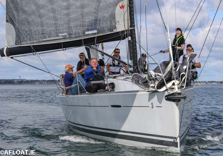 The Royal Irish First 40 Prima Forte was second in today's DBSC IRC Zero race