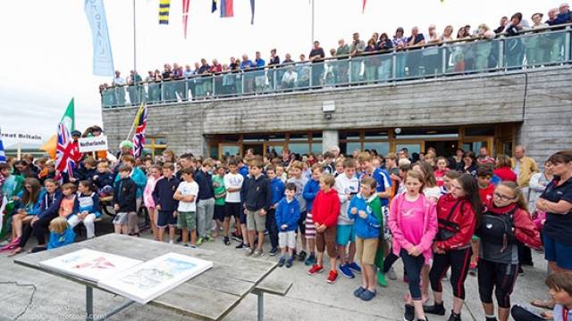 The Optimist Irish Championships opened at Lough Derg Yacht Club today