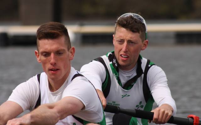 Mark O'Donovan and Shane O'Driscoll, who will represent Ireland at the World Rowing Championships. Pic: Debbie Heaphy.