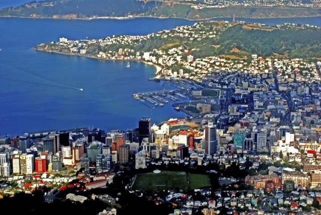 Low-lying coastal part of Wellington on the south coast of New Zealand's North Island are currently being evacuated amid tsunami warnings