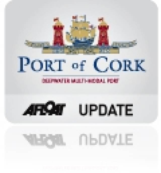 Increase in Trade Traffic 2012 Levels for Port of Cork 