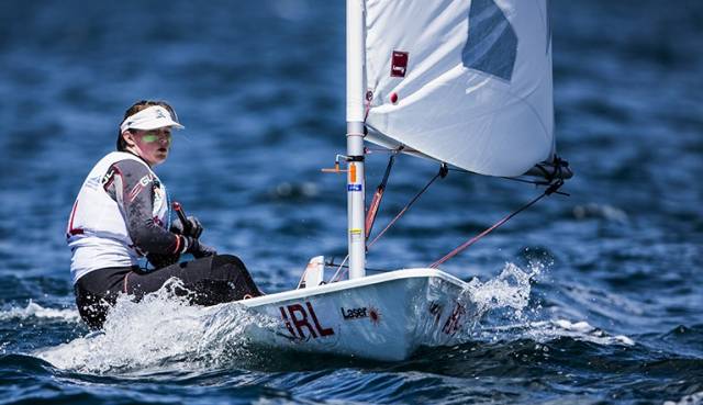 Top ten sailor – Dun Laoghaire's Nicole Hemeryck finished in the top ten of the World Youth Sailing Championships in 2016
