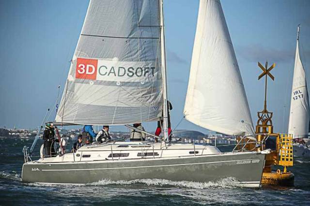 The Hanse 351 Hanse Off is one of 36-boats for tomorrow's first race of the DBSC Spring Chicken Series