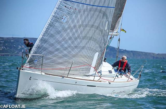 Michael Leahy & John Power's Levante  from the National Yacht Club was the Beneteau 31.7 One Design DBSC race winner