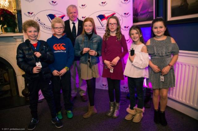 National Yacht Club junior sailors celebrate sailing achievements in Dun Laoghaire. Scroll down for more photos