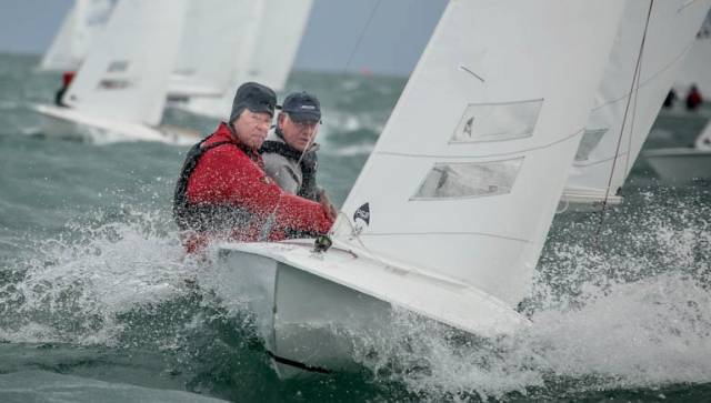 Charles Apthorp and Alan Green were convincing winners of the Flying Fifteen East Coasts at the National YC