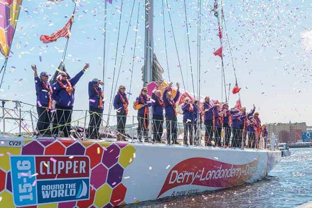 The Clipper Race has been instrumental in highlighting the waterfront as a major asset in Derry