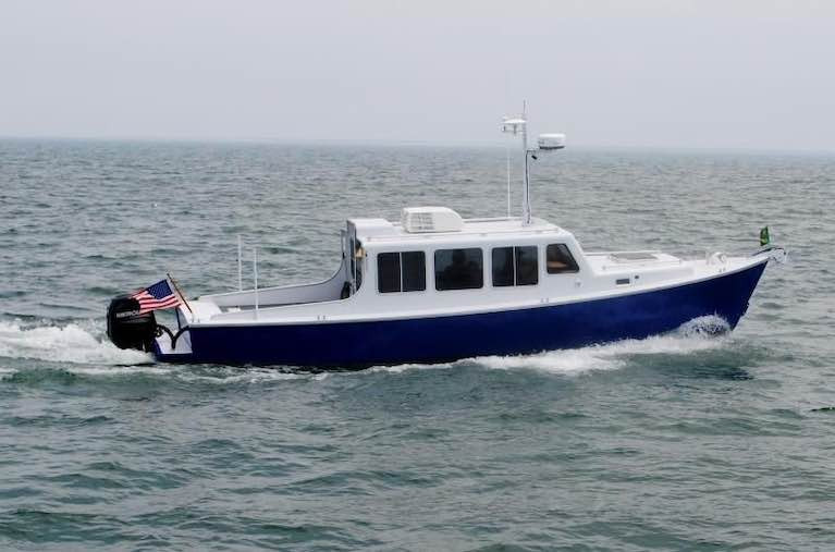 The aluminium-built 33 Eco-Trawler is simplicity carried to its logical conclusion by designer Don O&#039;Keeffe, originally from Schull but long since living and working in Wisconsin
