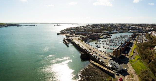 Milford Haven Marina & Waterfront in south-west Wales