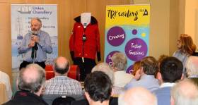 The Irish Sailing Association Cruising Conference attracted 90 sailors to Howth Yacht Club for a range of talks