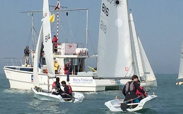 Light winds for the start of today's DBSC dinghy and sportsboat starts