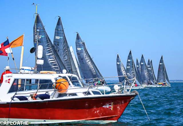 The SB20s are heading to Howth for the first event of their 2019 season