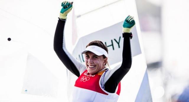 Olympic medallist Annalise Murphy trades her Laser Radial and Moth for an offshore team effort on board Turn the Tide on Plastic