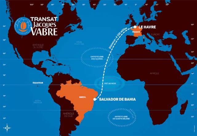 The start of the Transat Jacques Vabre will be November 5th