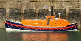 A veteran of the Fastnet Storm rescue of 1979, the Watson 47 Class lifeboat The Robert has been restored by Jeff Houlgrave, and is currently in Crosshaven before heading for her 1979 home port of Baltimore on Friday