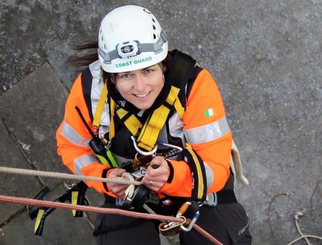 Caitriona Lucas will be recognised alongside the crew of Rescue 116 in next year’s stamp programme