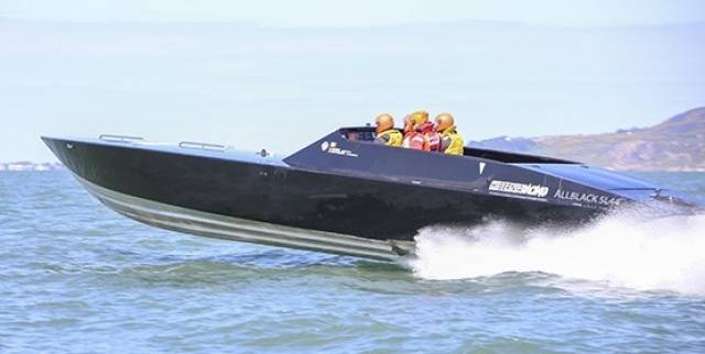 Hibernia Racing's 100 mph ALLBLACK SL44 is making a Round Ireland Record bid from Kinsale this weekend