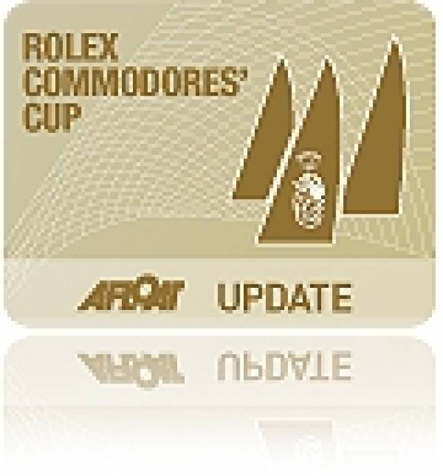 2012 Commodores' Cup Event Announced by RORC