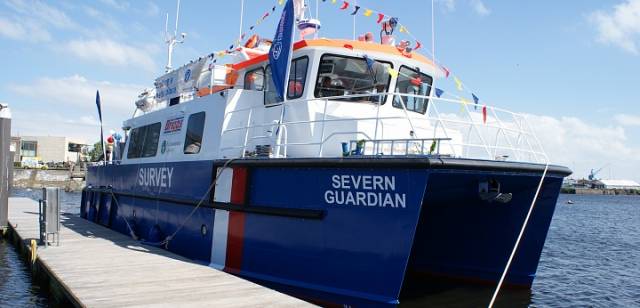 Survey operations will be carried out by the Severn Guardian